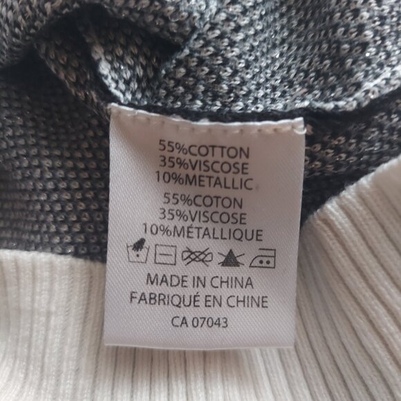 Kaily K Crew Neck Argyle Knit Sweater Academia Preppy Size S - Picture 8 of 8